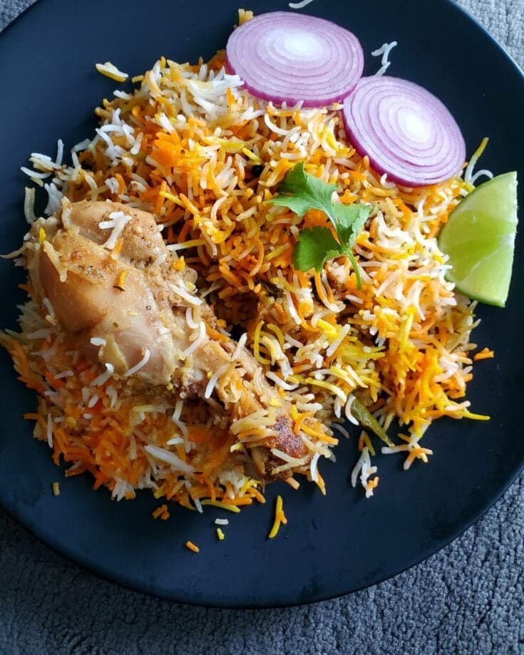 Kacchi Chicken Biryani
